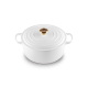 Cast Iron Round Casserole 28cm White - Le Creuset LE CREUSET LC21177280101441