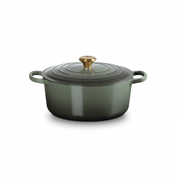 Cast Iron Round Casserole 28cm Thyme - Le Creuset