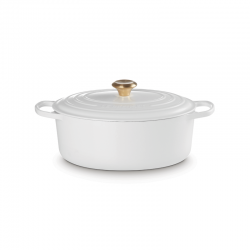 Cocotte Oval 31cm Blanco - Le Creuset