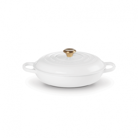 Cacerola Baja 30cm Blanco - Signature - Le Creuset LE CREUSET LC21180300101441