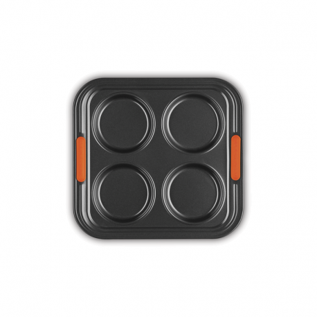 4 Cup Yorkshire Pudding Tray Black - Le Creuset LE CREUSET LC46056000010000