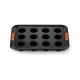 12 Cup Cannelé Tray Black - Le Creuset LE CREUSET LC46074000010000