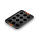 12 Cup Cannelé Tray Black - Le Creuset LE CREUSET LC46074000010000