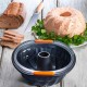 Molde Bundt Redondo 22cm Negro - Le Creuset LE CREUSET LC46076220010000