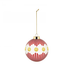 Christmas Ball Stripes and Balls - Delight - Alessi ALESSI ALESNZ041