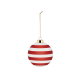 Christmas Ball Horizontal Stripes - Delight - Alessi ALESSI ALESNZ044