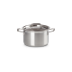 Cacerola Alta con Tapa 18cm - Classic Inox - Le Creuset LE CREUSET LC96200618001000