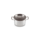 Cacerola Alta con Tapa 18cm - Classic Inox - Le Creuset LE CREUSET LC96200618001000