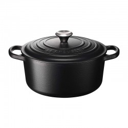 Round Casserole 22cm Satin Black - Evolution - Le Creuset LE CREUSET LC21177220000430