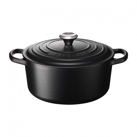 Cocotte Redonda 22cm Negro Mate - Evolution - Le Creuset LE CREUSET LC21177220000430