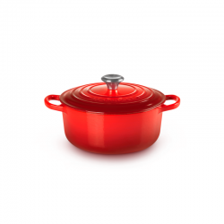 Cast Iron Round Casserole 22cm Cerise - Evolution - Le Creuset LE CREUSET LC21177220602430