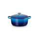 Cast Iron Round Casserole 22cm - Azure Blue - Le Creuset LE CREUSET LC21177222202430