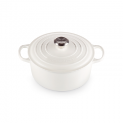 Round Casserole 22cm Meringue - Evolution - Le Creuset LE CREUSET LC21177227164430