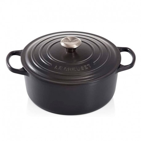 Cocotte Redonda 24cm Negro Mate - Evolution - Le Creuset LE CREUSET LC21177240000430