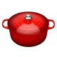 Cocotte Redonda 24cm Cereza - Cerise - Le Creuset LE CREUSET LC21177240602430