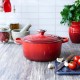 Cocotte Redonda 24cm Cereja - Cerise - Le Creuset LE CREUSET LC21177240602430