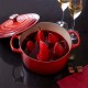 Cocotte Redonda 24cm Cereja - Cerise - Le Creuset LE CREUSET LC21177240602430