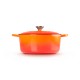 Cocotte Redonda 24cm Volcânico - Evolution - Le Creuset LE CREUSET LC21177240902430