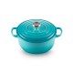 Cocotte Redonda 24cm Caribe - Evolution - Le Creuset LE CREUSET LC21177241702430