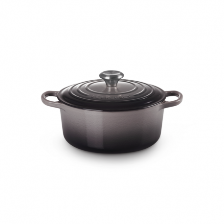 Cast Iron Round Casserole 24cm Flint - Evolution - Le Creuset LE CREUSET LC21177244442430