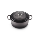 Cast Iron Round Casserole 24cm Flint - Evolution - Le Creuset LE CREUSET LC21177244442430