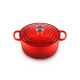 Cast Iron Round Casserole 26cm Cerise - Evolution - Le Creuset LE CREUSET LC21177260602430