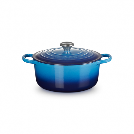 Cast Iron Round Casserole 26cm - Azure Blue - Le Creuset LE CREUSET LC21177262202430