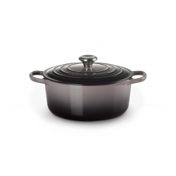 Cocotte Redonda 26cm Flint - Signature - Le Creuset LE CREUSET LC21177264442430