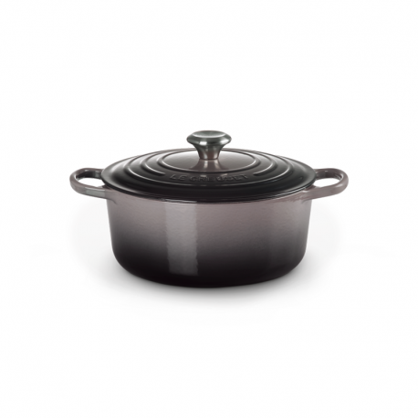 Round Casserole 26cm Flint - Signature - Le Creuset LE CREUSET LC21177264442430