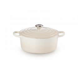 Cocotte Redonda 26cm Merengue - Signature - Le Creuset LE CREUSET LC21177267164430