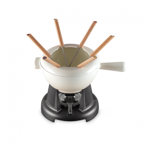 Set Fondue Hierro Fundido Merengue - Savoyarde - Le Creuset LE CREUSET LC60020007164460