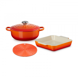 Conjunto 3 Peças Iniciante Vulcânico - Le Creuset LE CREUSET LCG1000010901