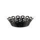 Open-Work Basket 22cm Black - Vimini - Alessi ALESSI ALESBM21/21B