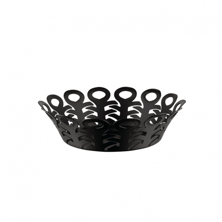 Cesto Perforado 22cm Negro - Vimini - Alessi ALESSI ALESBM21/21B