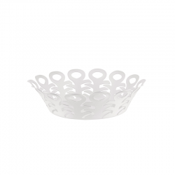 Cesto Perforado 22cm Blanco - Vimini - Alessi ALESSI ALESBM21/21W