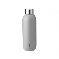 Botella Térmica 600ml Gris Claro - Keep Cool - Stelton