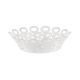 Open-Work Basket 27cm White - Vimini - Alessi ALESSI ALESBM21/25W