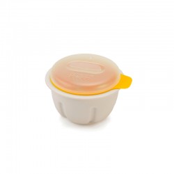 Microwave Egg Poacher - M-Poach White And Yellow - Joseph Joseph