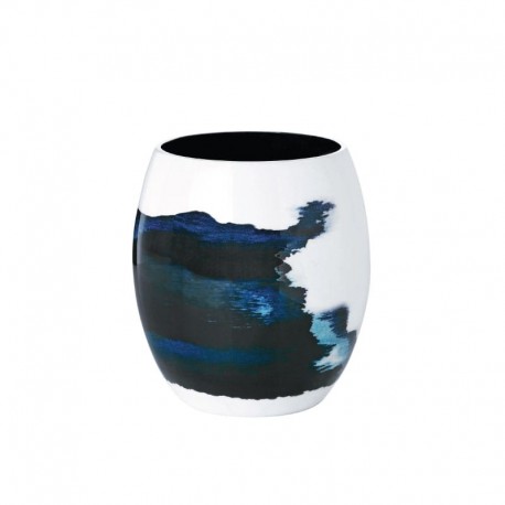 Florero S Ø13Cm - Aquatic Azul/blanco - Stelton STELTON STT450-20