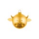 Christmas Bauble Golden – Bue - A Di Alessi A DI ALESSI AALEAMJ134GD