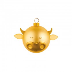 Christmas Bauble Golden – Bue - A Di Alessi A DI ALESSI AALEAMJ134GD