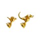 Set of 2 Golden Whistles - 9093 - Alessi ALESSI ALESMGWH30S2