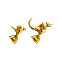 Conjunto de 2 Apitos Dourados para Chaleira - 9093 - Alessi ALESSI ALESMGWH30S2