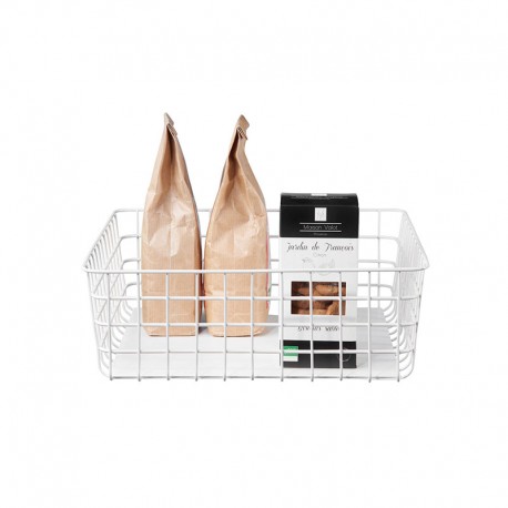 Kitchen Basket White 30x30cm - Baskets - Asa Selection ASA SELECTION ASA99211950