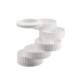 Expresso Coffee Capsule Holder White - Plissé Break - Alessi ALESSI ALESMDL19W