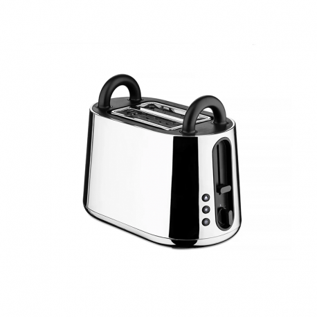 Toaster Stainless Steel - Toru Black - Alessi ALESSI ALESNE03B