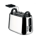 Set of 2 Toaster Racks Black - Toru - Alessi ALESSI ALESNE03RAB