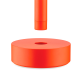 Rechargeable Portable Lamp Orange - Tsumiki - Alessi ALESSI ALESME01RO