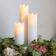 Battery Candle 15cm White - Sara Exclusive - Sirius SIRIUS SR80065