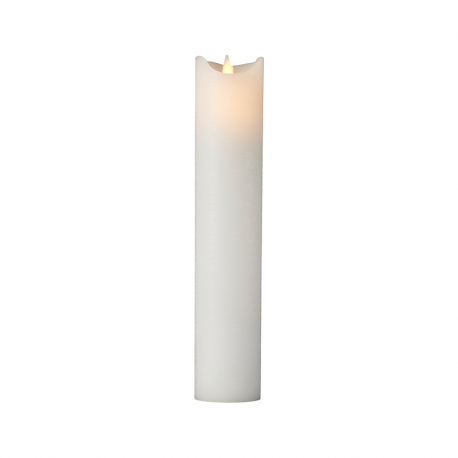 Battery Candle 25cm White - Sara Exclusive - Sirius SIRIUS SR80067